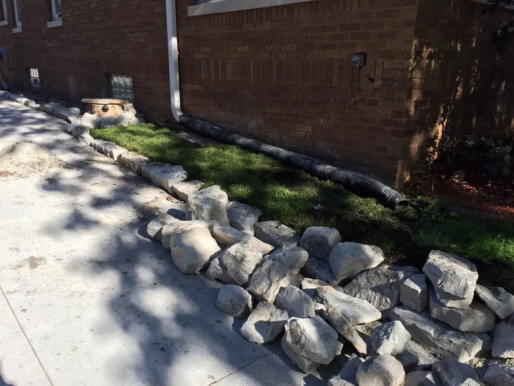 Custom landscape design in Greendale, WI by Rescue My Landscape