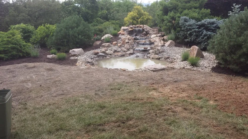 Professional landscape installation in Bernardsville, NJ by Research & Design Landscape