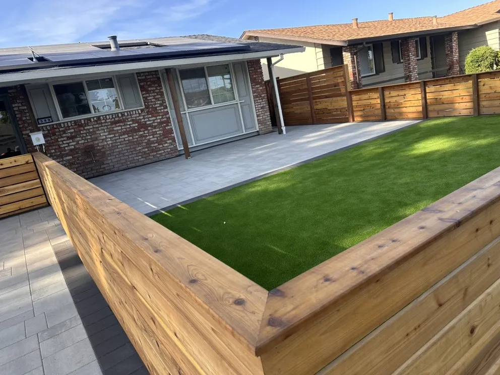 Custom lawn mowing service in San Jose, CA by Resendiz Concrete