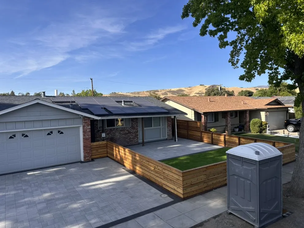 Affordable yard cleanup service in San Jose, CA by Resendiz Concrete