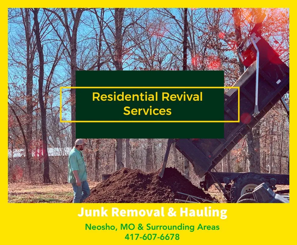 Trusted yard cleanup service for beautiful yards in Neosho, MO by Residential Revival Services