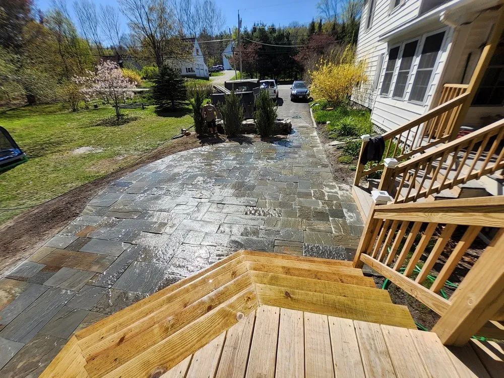 Affordable landscaping services experts serving Lisbon, ME - Residential services