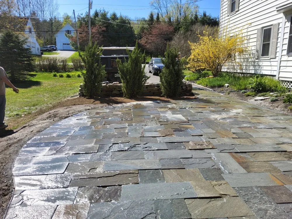 Professional lawn care service in Lisbon, ME by Residential services