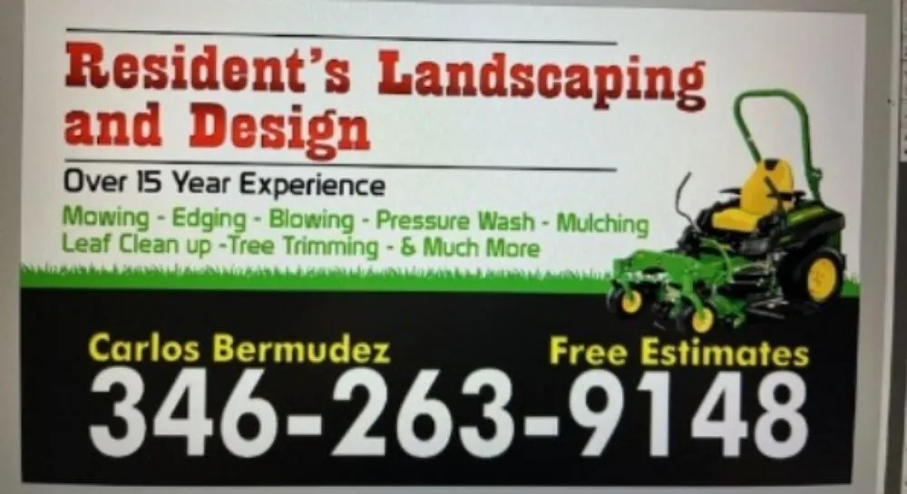 Top-rated yard maintenance experts serving Houston, TX - Residents Landscaping and Design