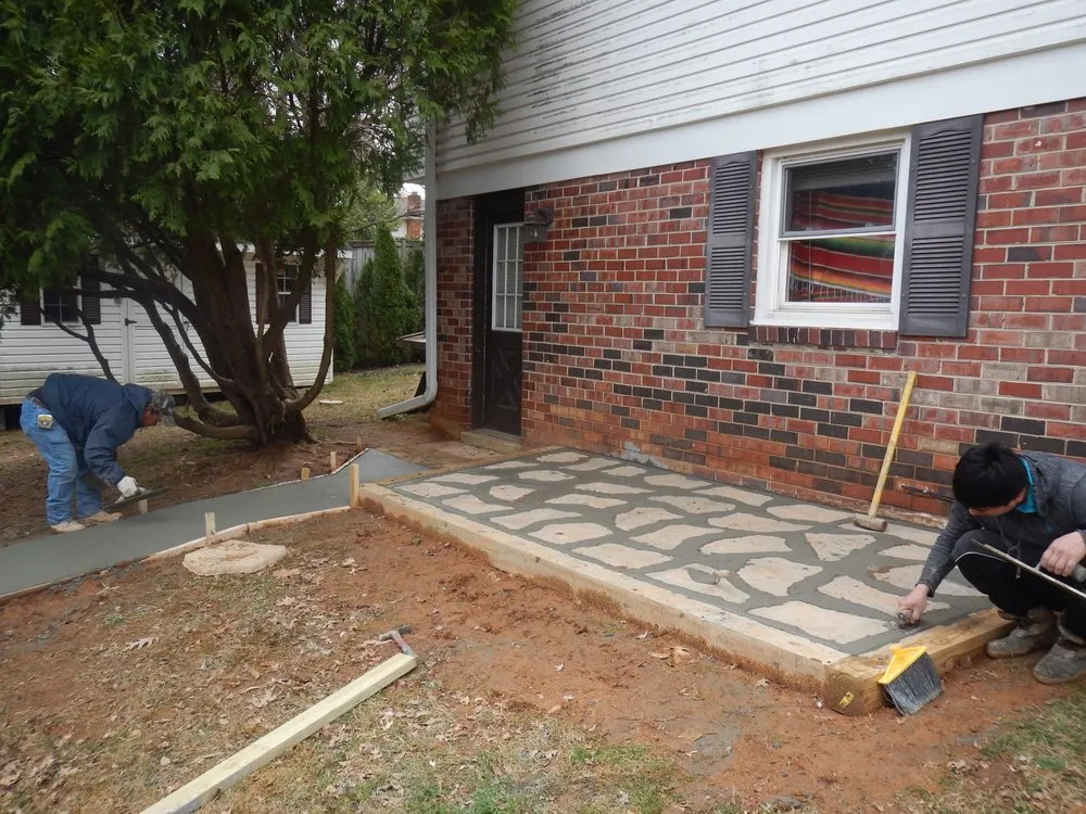 Expert yard cleanup service with custom design in Arlington, VA by Resilient Homes