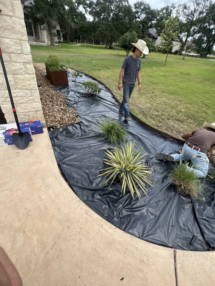 Professional yard maintenance experts serving Canyon Lake, TX - Resilient Landscping and Removal Services