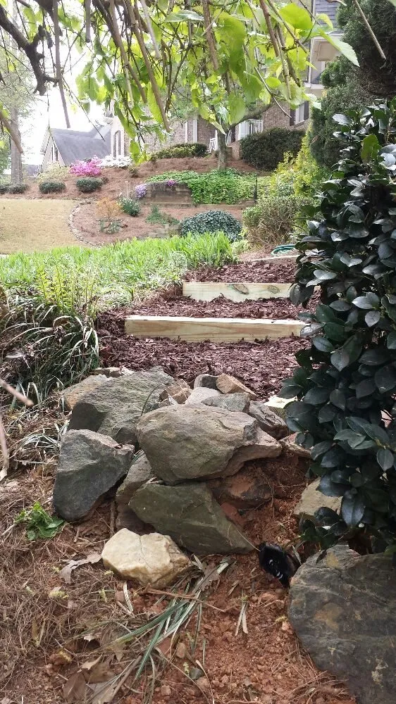 Custom outdoor landscaping for residential properties across Winterville, GA - Restoration Lawn Care