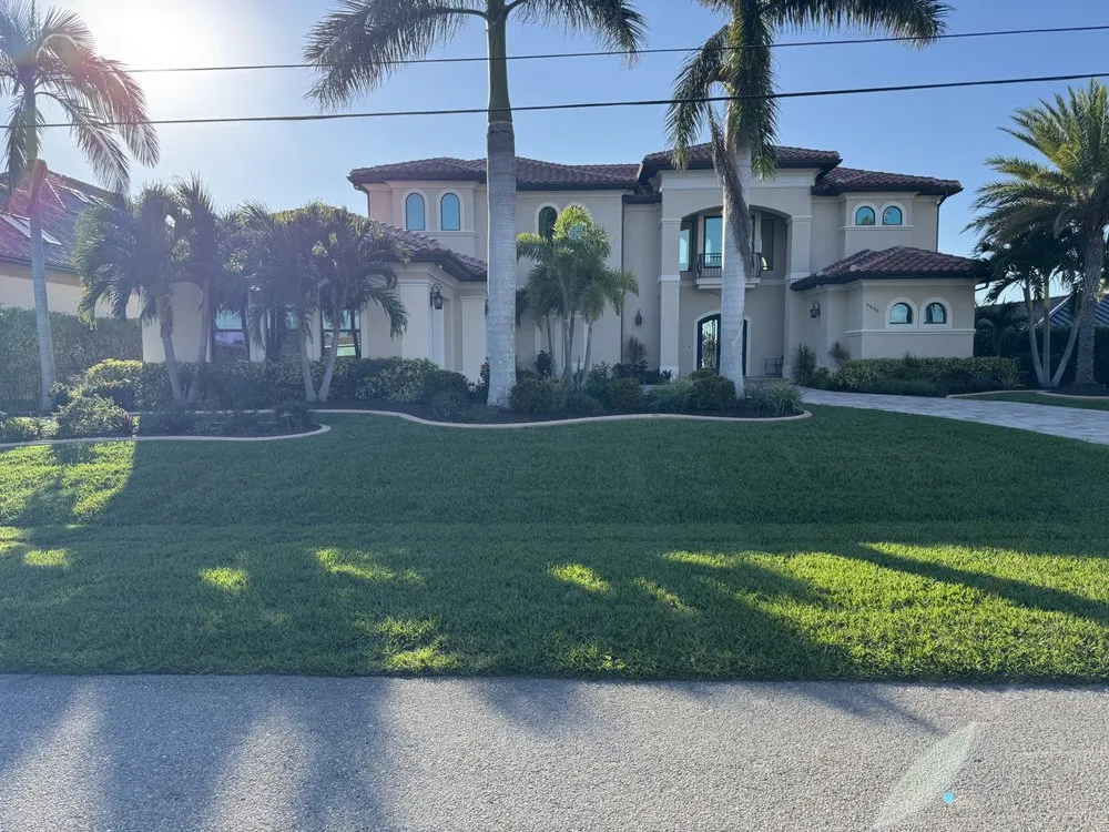 Trusted yard maintenance for year-round maintenance in Cape Coral, FL by Resto's Lawn Care Services