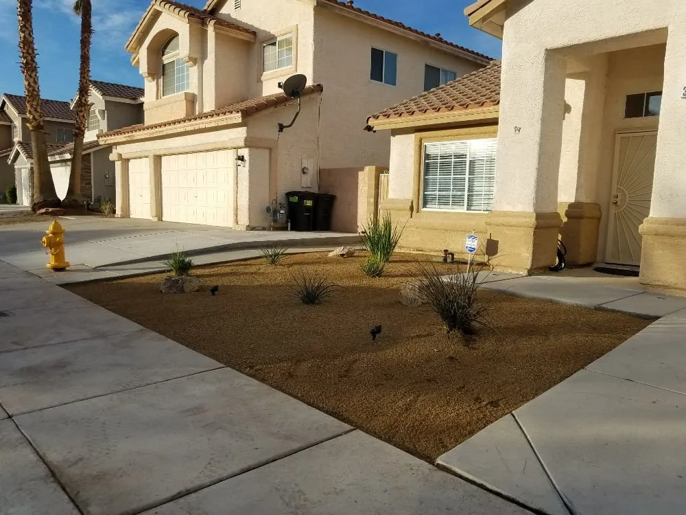 Top-rated outdoor landscaping for homes in Las Vegas, NV by Results Landscape Services