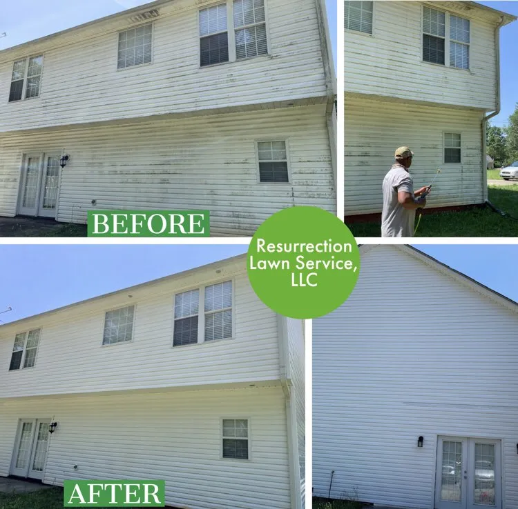 Local residential landscaping for homes in McLeansville, NC by Resurrection Lawn Service