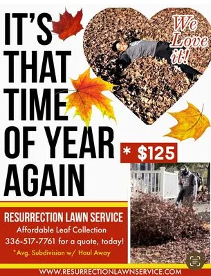 Resurrection Lawn Service Logo