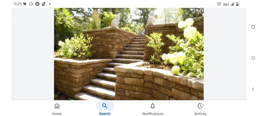 Trusted outdoor landscaping in Georgetown, KY by Retaining Wall And Bobcat Services