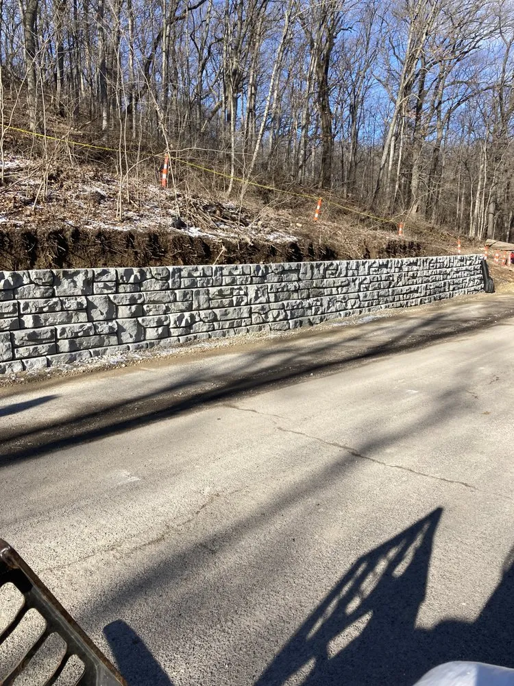 Custom yard maintenance for outdoor upgrades in De Soto, MO by Retaining Wall Specialist