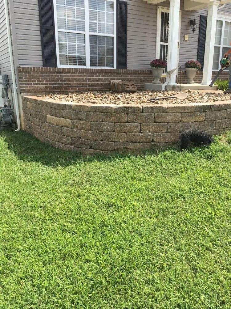Local garden landscaping in De Soto, MO - Retaining Wall Specialist
