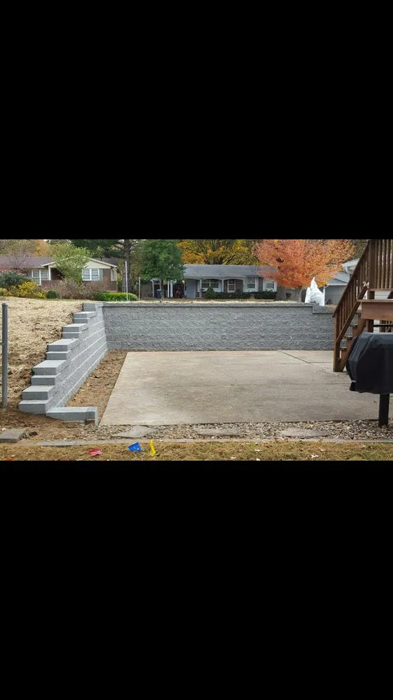 Custom lawn care service in De Soto, MO by Retaining Wall Specialist