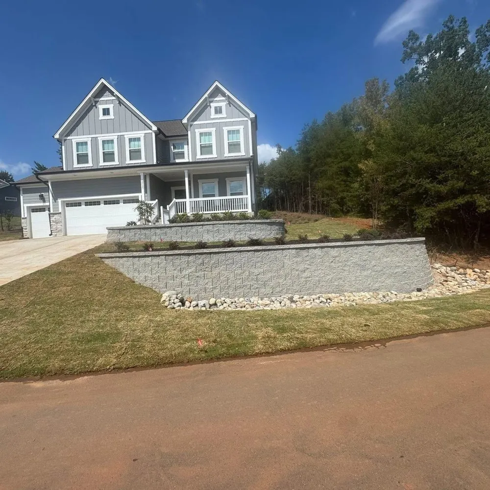Reliable landscaping services for beautiful yards across Lancaster, SC - Retaining Walls and Patio