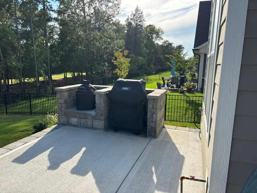 Local landscape installation for outdoor upgrades in Lancaster, SC by Retaining Walls and Patio