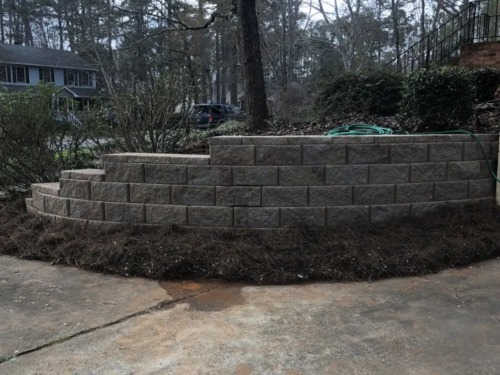 Custom lawn mowing service near you across Marietta, GA - Retaining walls of Georgia