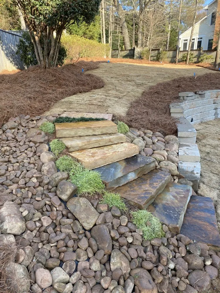 Top-rated yard cleanup service for outdoor upgrades in Marietta, GA by Retaining walls of Georgia
