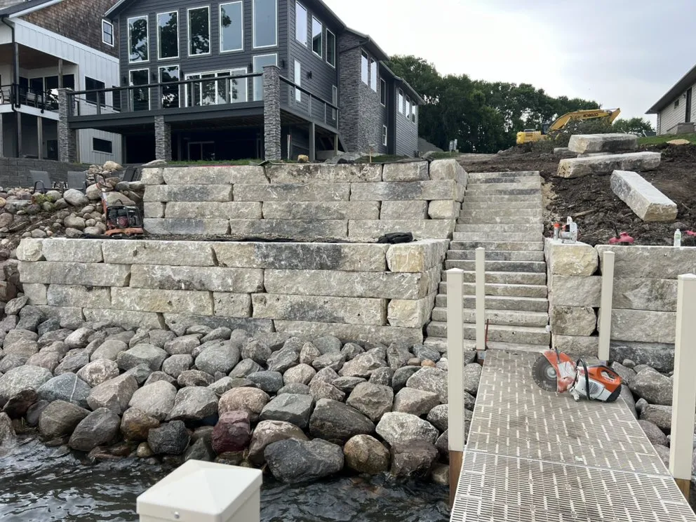 Trusted landscaping services in Des Moines, IA by Rethink Hardscaping