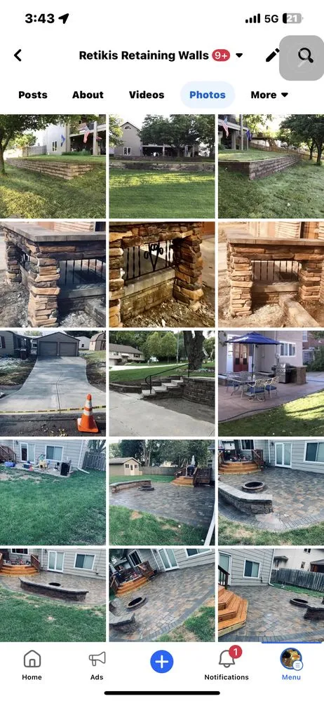 Local residential landscaping in Omaha, NE - Retikis Retaining Walls