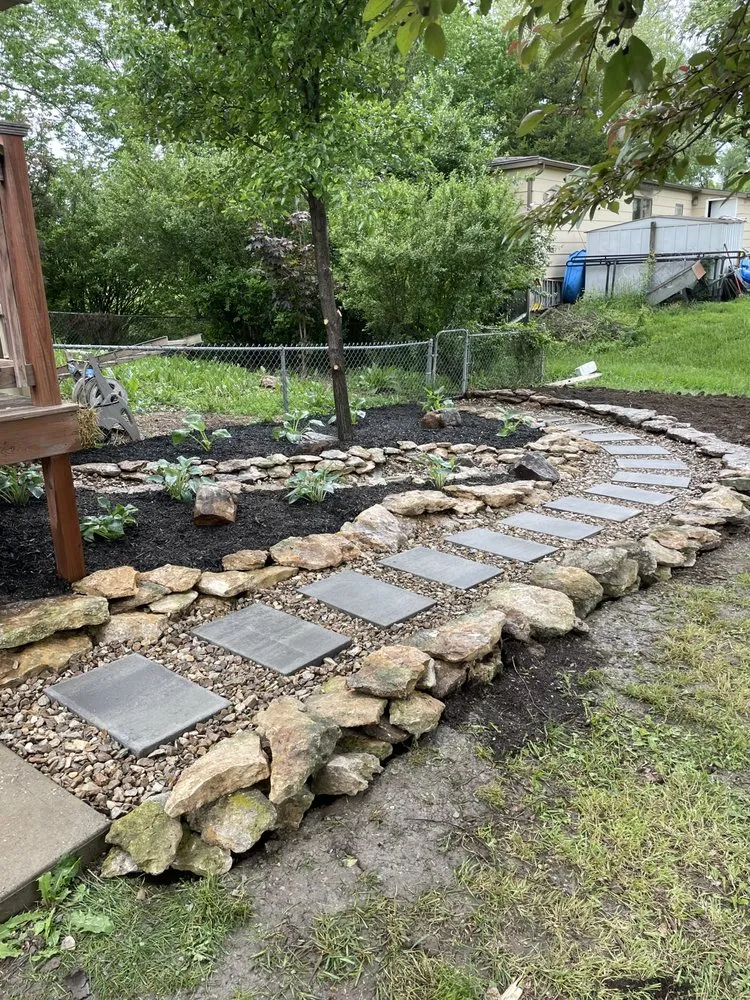 Professional yard cleanup service in Lawrence, KS by Retter Landscape