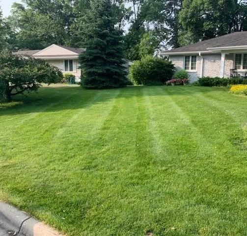 Local lawn mowing service for homes in Burnsville, MN by Rettmann Outdoor Services