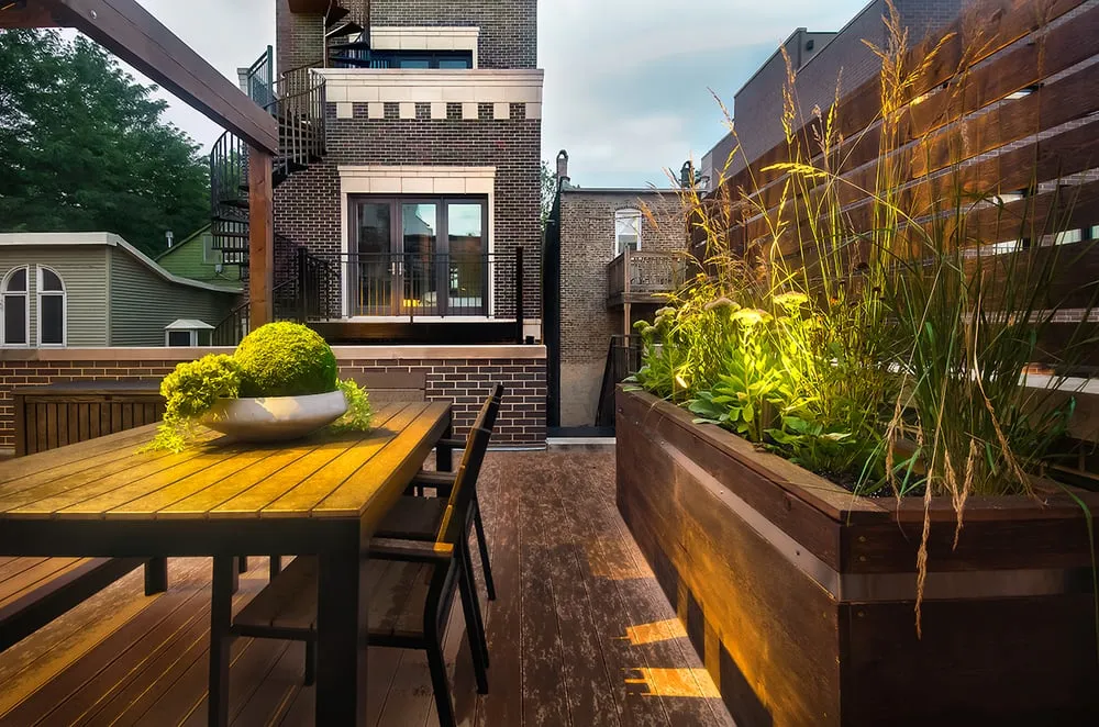 Professional yard maintenance in Chicago, IL by Reveal Design