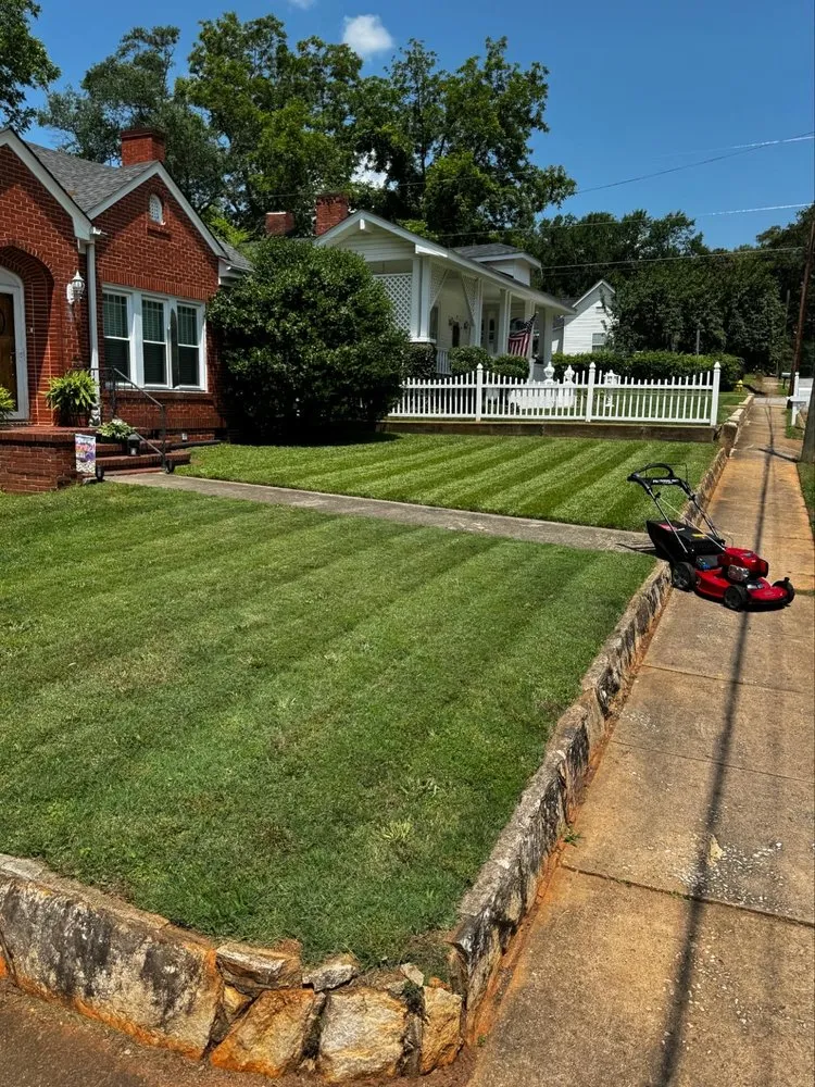 Local outdoor landscaping for year-round maintenance in Inman, SC by Revelation Lawn Services