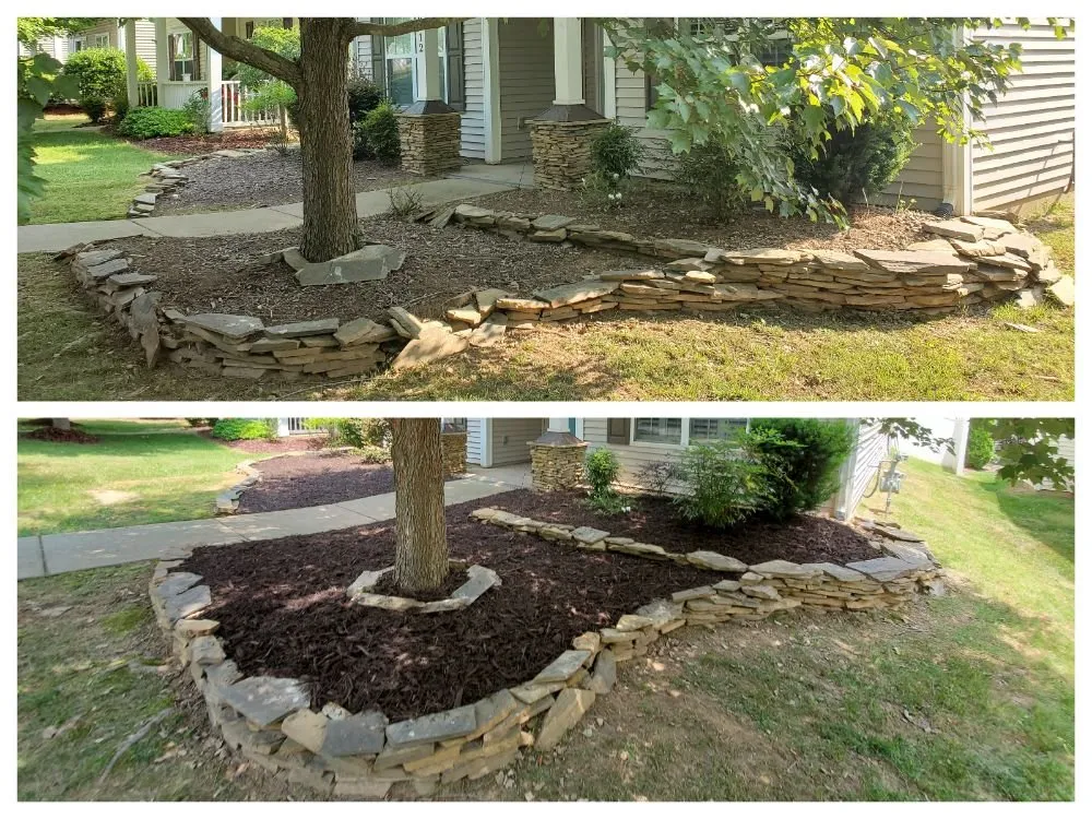 Professional landscape design in Cornelius, NC by Revitalawn
