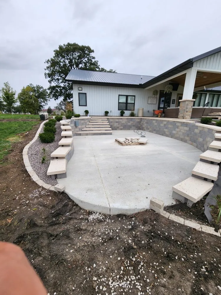 Custom landscape design for homes across Bloomington, IL - Revitalized Construction