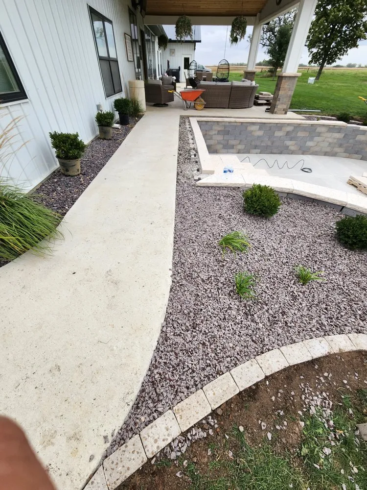 Expert landscape design for outdoor upgrades in Bloomington, IL by Revitalized Construction