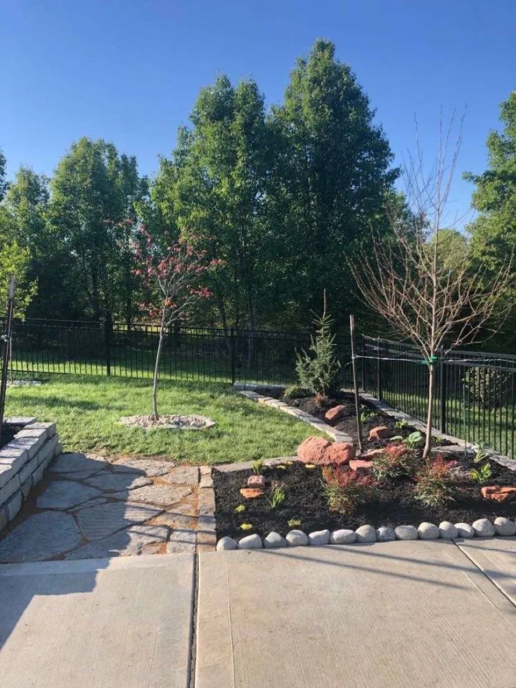 Local landscape installation for residential properties across Belton, MO - Revival Landscaping and Staining