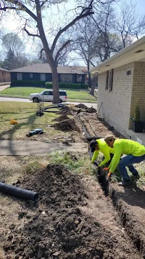 Professional residential landscaping with custom design in Garland, TX by Revival Landscaping