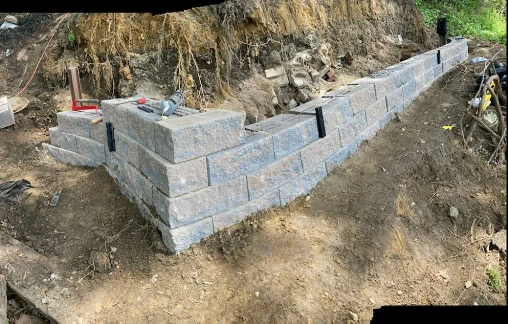 Custom garden landscaping with custom design across Pittsburgh, PA - Revival Landscaping