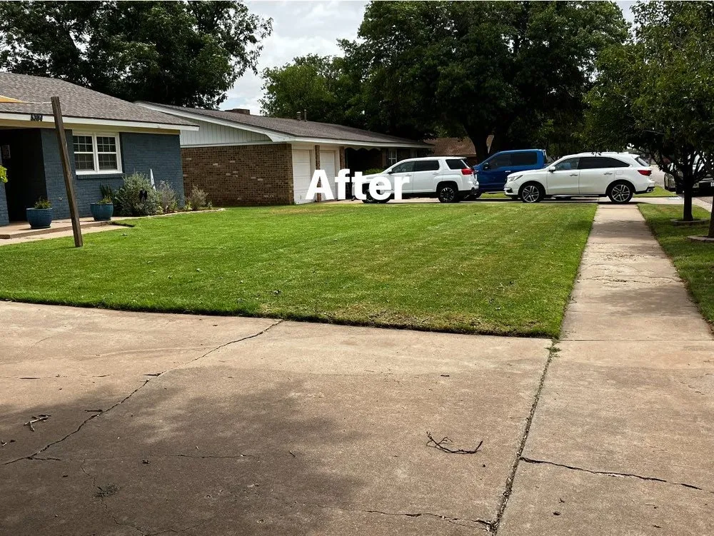 Professional lawn care service for residential properties across Tahoka, TX - Revival Landscaping