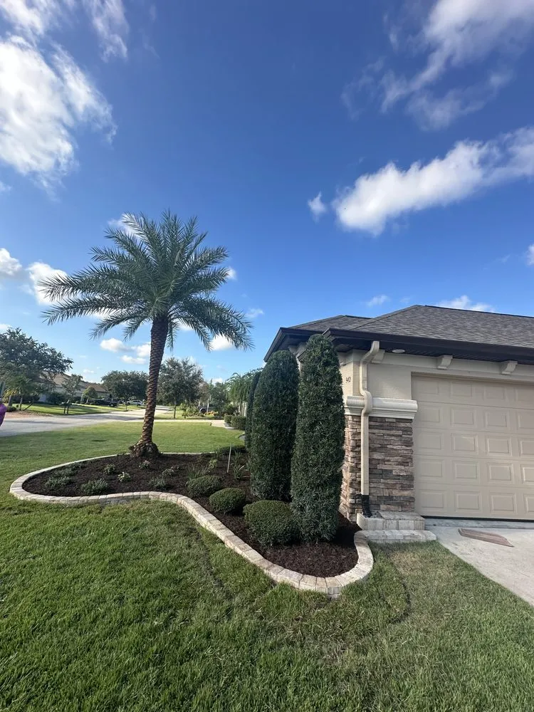 Custom landscaping services in Palm Coast, FL by Revival Lawncare