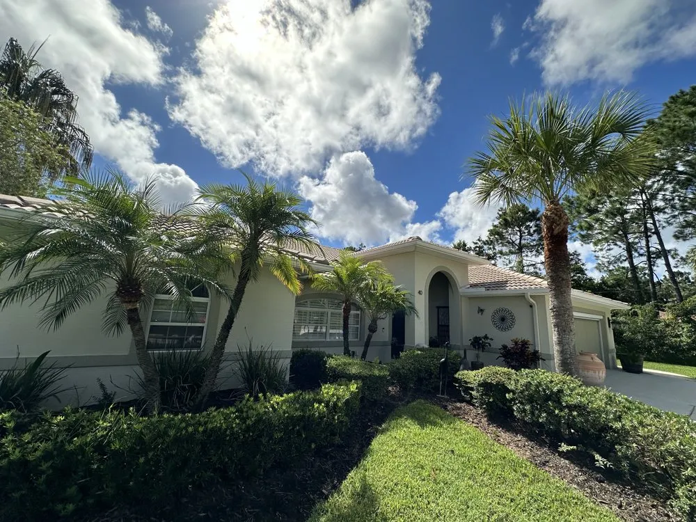 Local lawn mowing service with custom design in Palm Coast, FL by Revival Lawncare