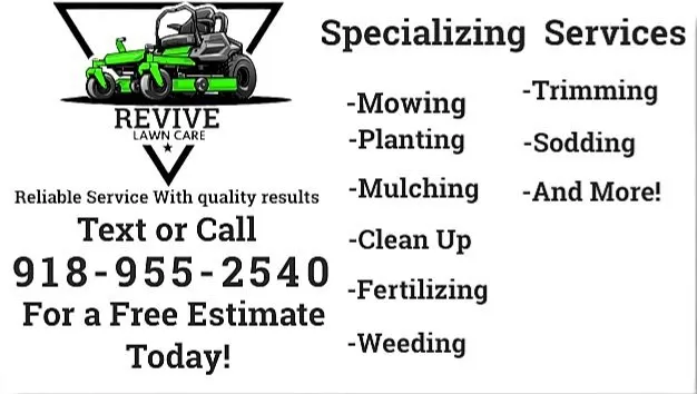 Trusted landscape installation for year-round maintenance across Sapulpa, OK - Revive Lawn Care