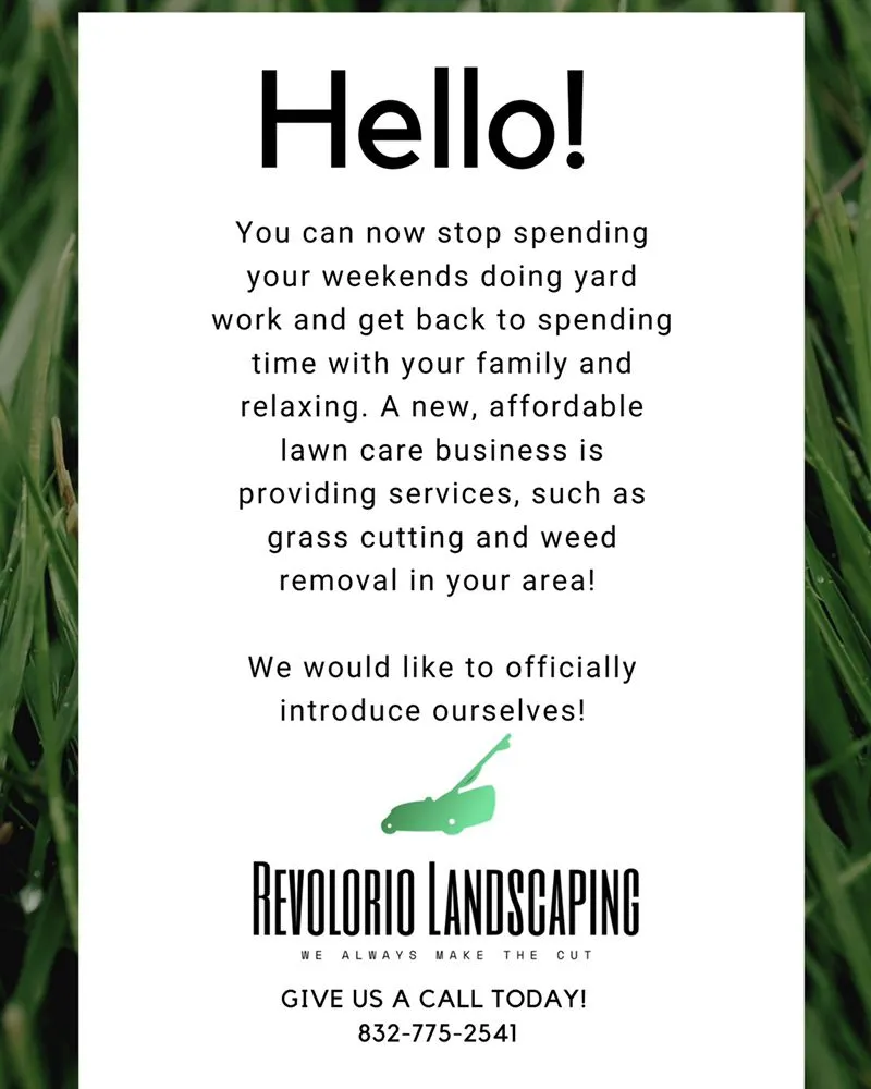 Reliable yard maintenance with custom design across Houston, TX - Revolorio Landscaping