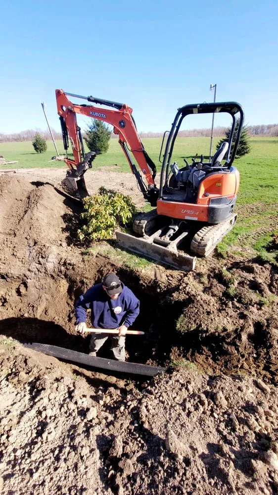 Professional outdoor landscaping in North Bangor, NY - Rev's Landscaping & excavation