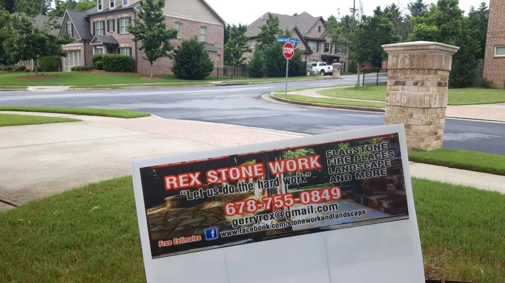 Professional yard cleanup service for residential properties across Gainesville, GA - Rex Stonework and Landscape