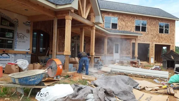 Rex Stonework and Landscape Logo