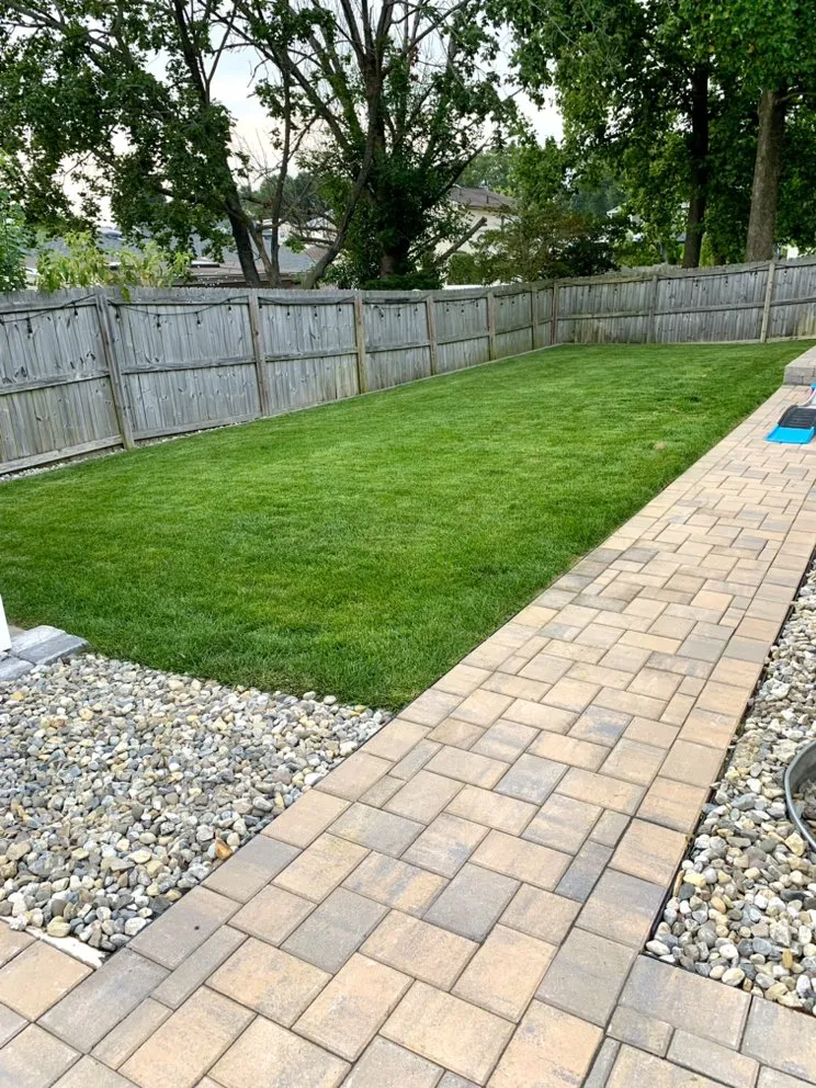 Custom outdoor landscaping in Lakewood, NJ by Rey Perez Landscaping