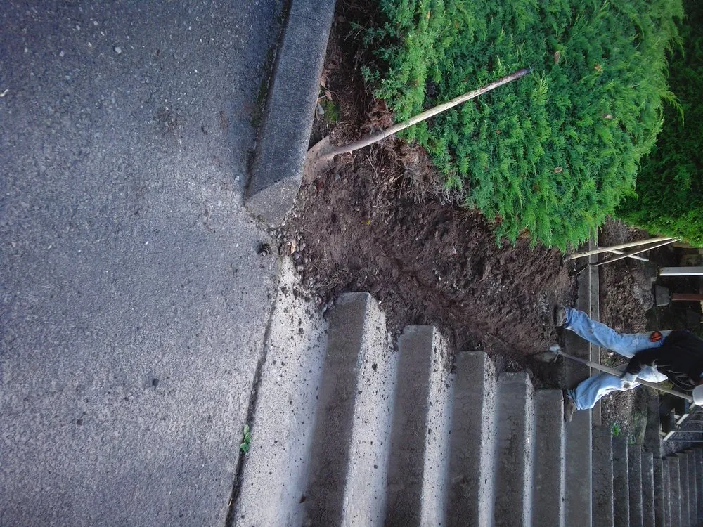 Local outdoor landscaping with custom design in Clackamas, OR by Reyes Brothers