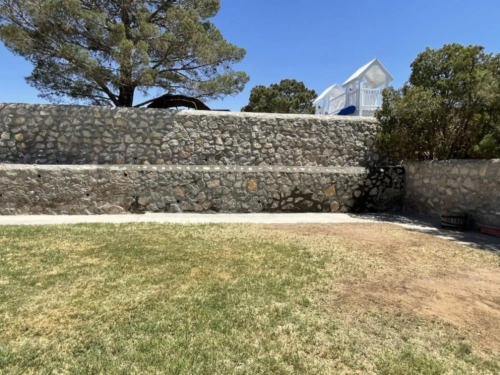 Local garden landscaping for residential properties in El Paso, TX by Reyes Concrete