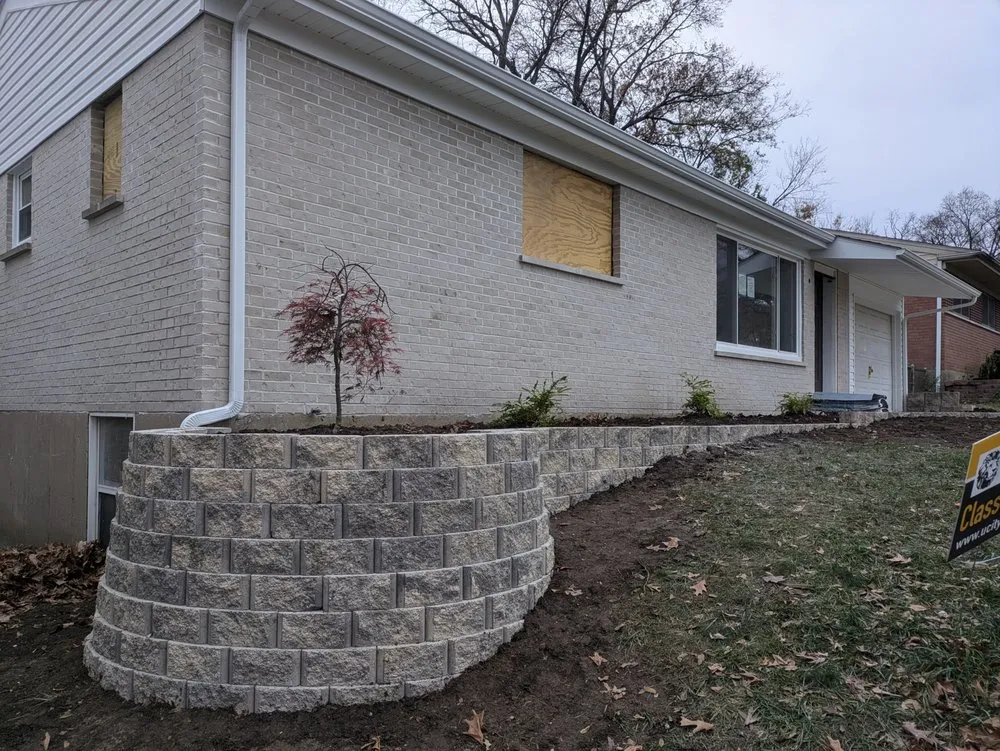 Local lawn care service for residential properties in Saint Louis, MO by Reyes Construction