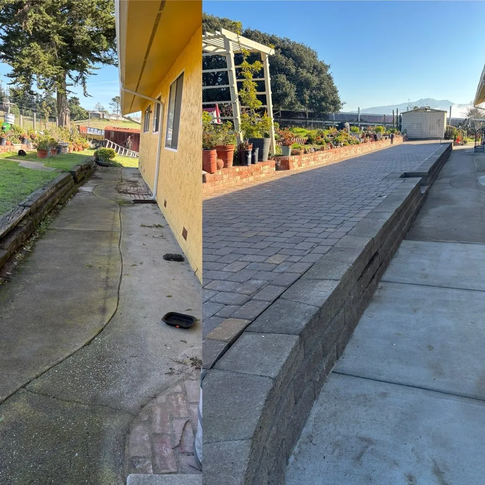 Professional lawn mowing service in Monterey, CA by Reyes Hardscape & Landscape