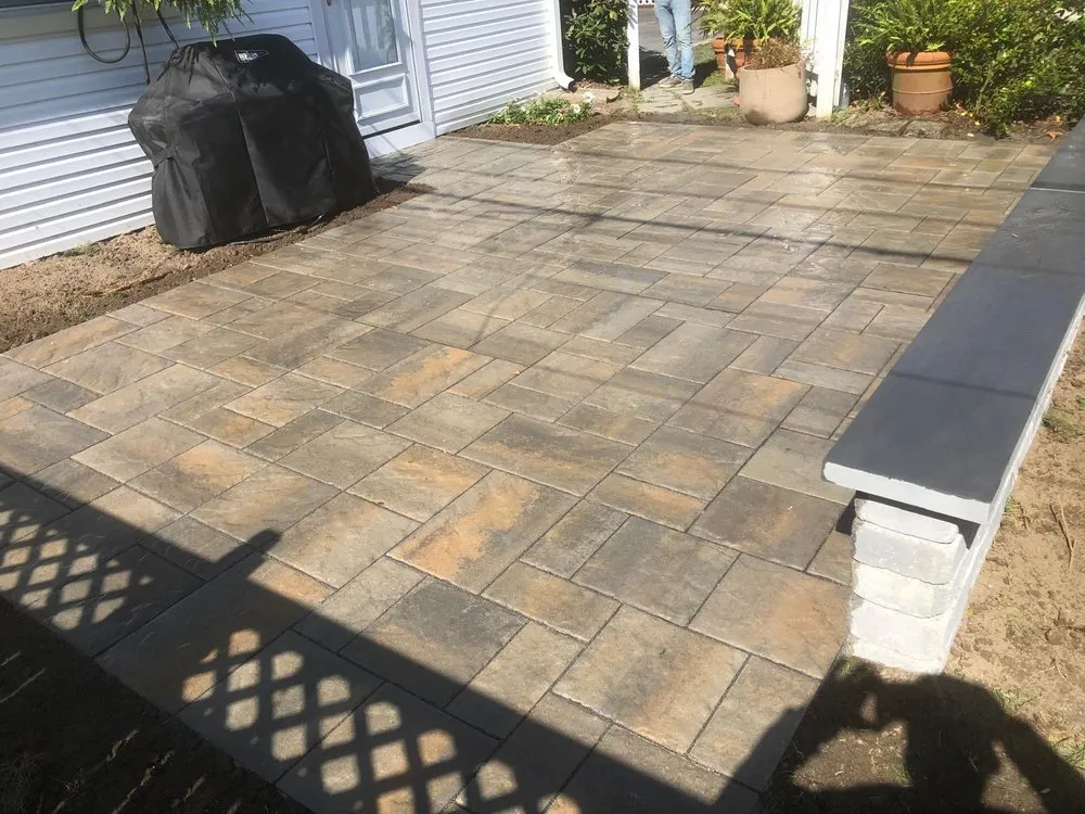 Affordable lawn mowing service for year-round maintenance in Matawan, NJ by Reyes Hardscaping