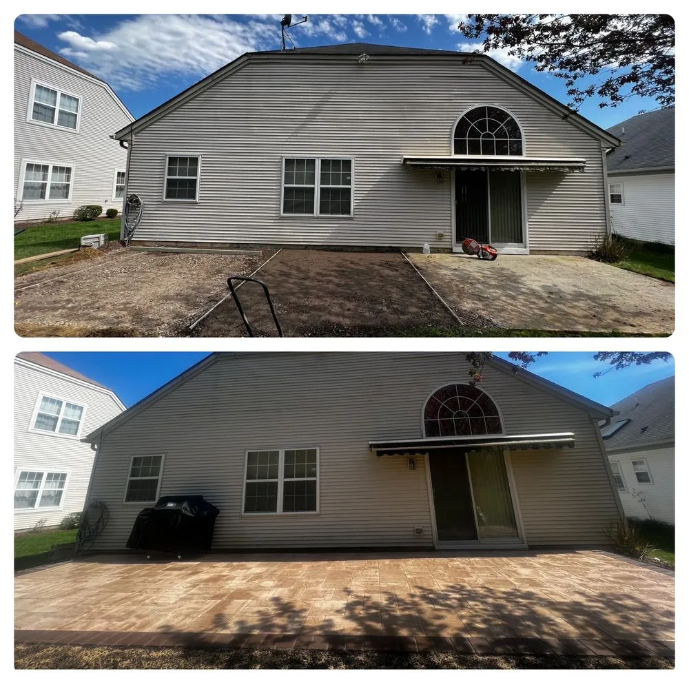 Local lawn mowing service for year-round maintenance in Freehold, NJ by Reyes Hardscaping Plus